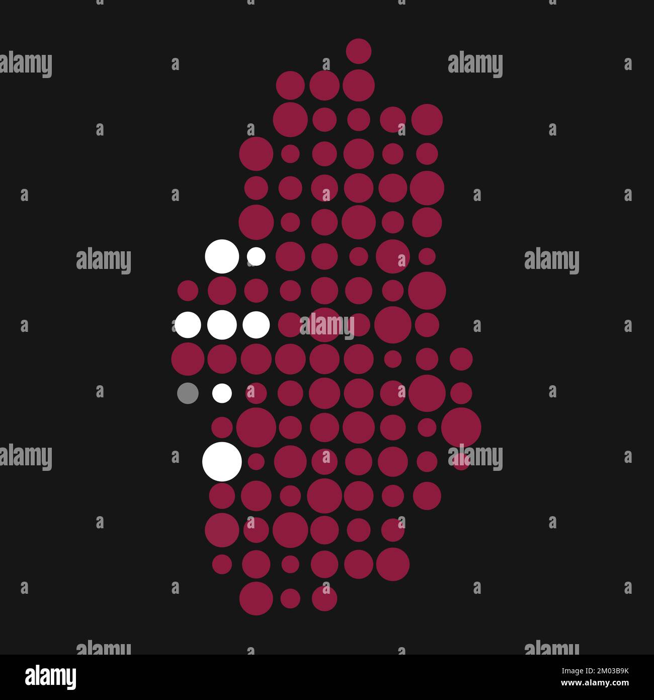 Silhouette qatar Stock Vector Images - Alamy