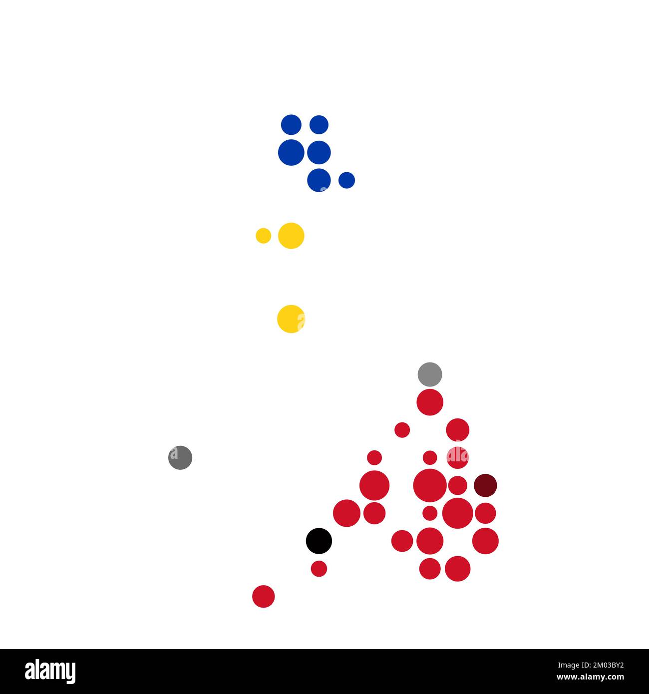 Philippines Map Silhouette Pixelated generative pattern illustration ...