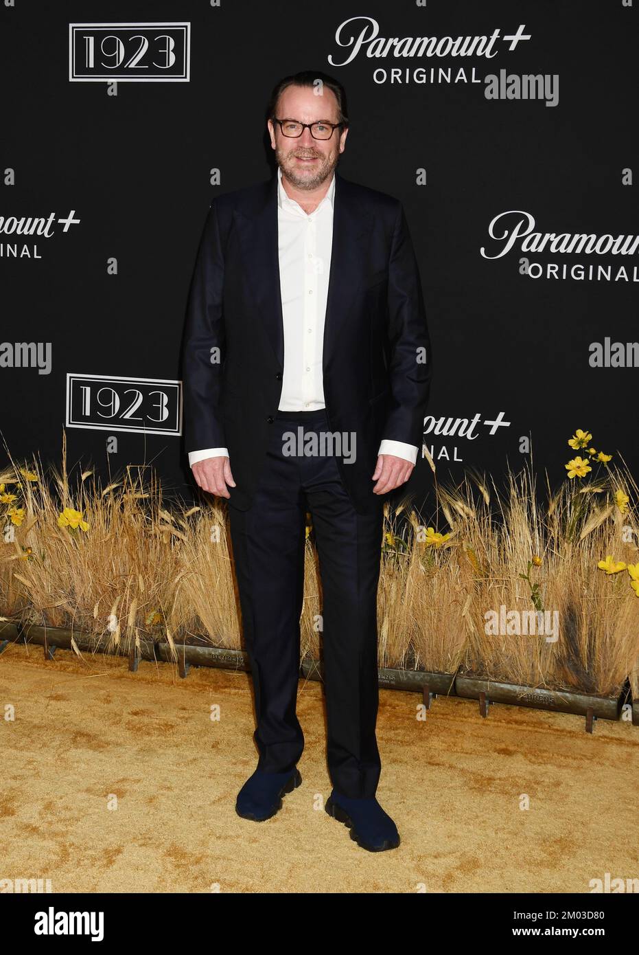LOS ANGELES, CALIFORNIA - DECEMBER 02: Tom Ryan attends the Los Angeles Premiere Of Paramount+'s '1923' at Hollywood American Legion on December 02, 2 Stock Photo