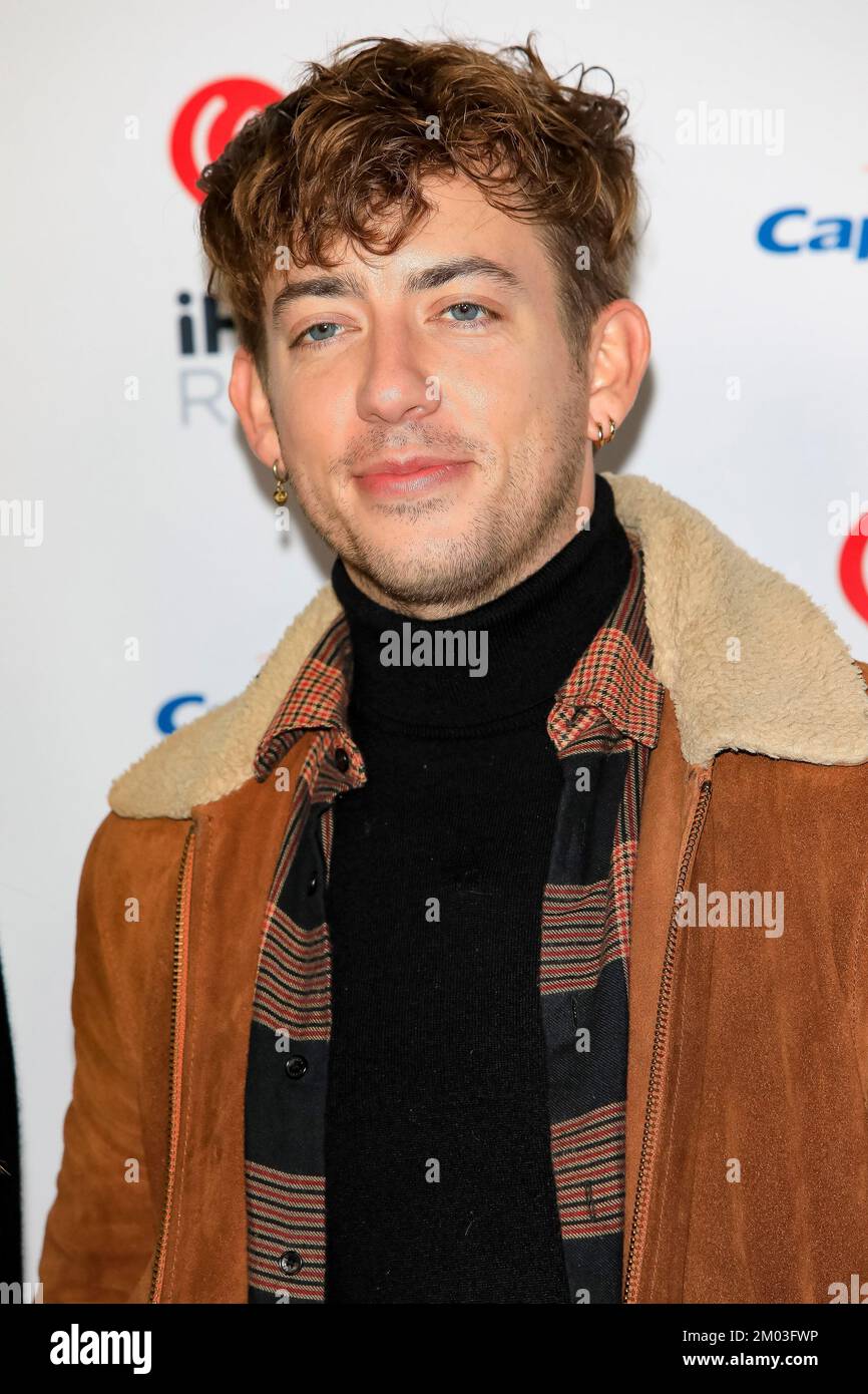 December 2, 2022, Los Angeles, California, USA: LOS ANGELES - DEC 2: Kevin McHale at the iHeartRadio Jingle Ball at the Kia Forum on December 2, 2022 in Los Angeles, CA (Credit Image: © Nina Prommer/ZUMA Press Wire) Stock Photo