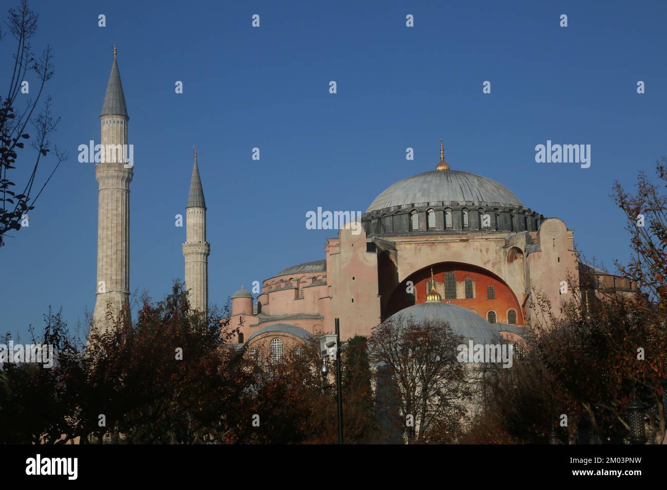 Hagia Sophia (Ayasofya) at Sultanahmet District in Istanbul, Turkey ...