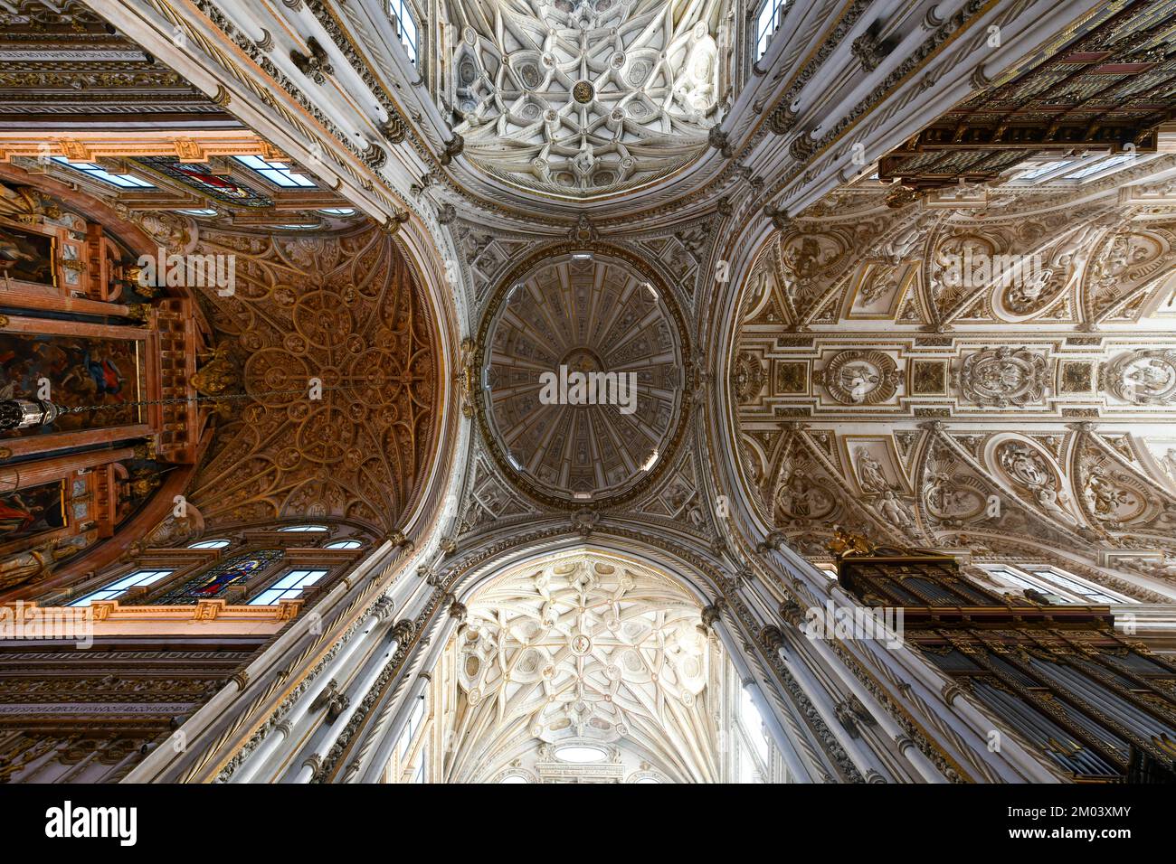Cordoba, Spain - Nov 28, 2021: Cathedral Mosque of Cordoba, Spain. the Great Mosque of Cordoba is one of the oldest structures still standing from the Stock Photo