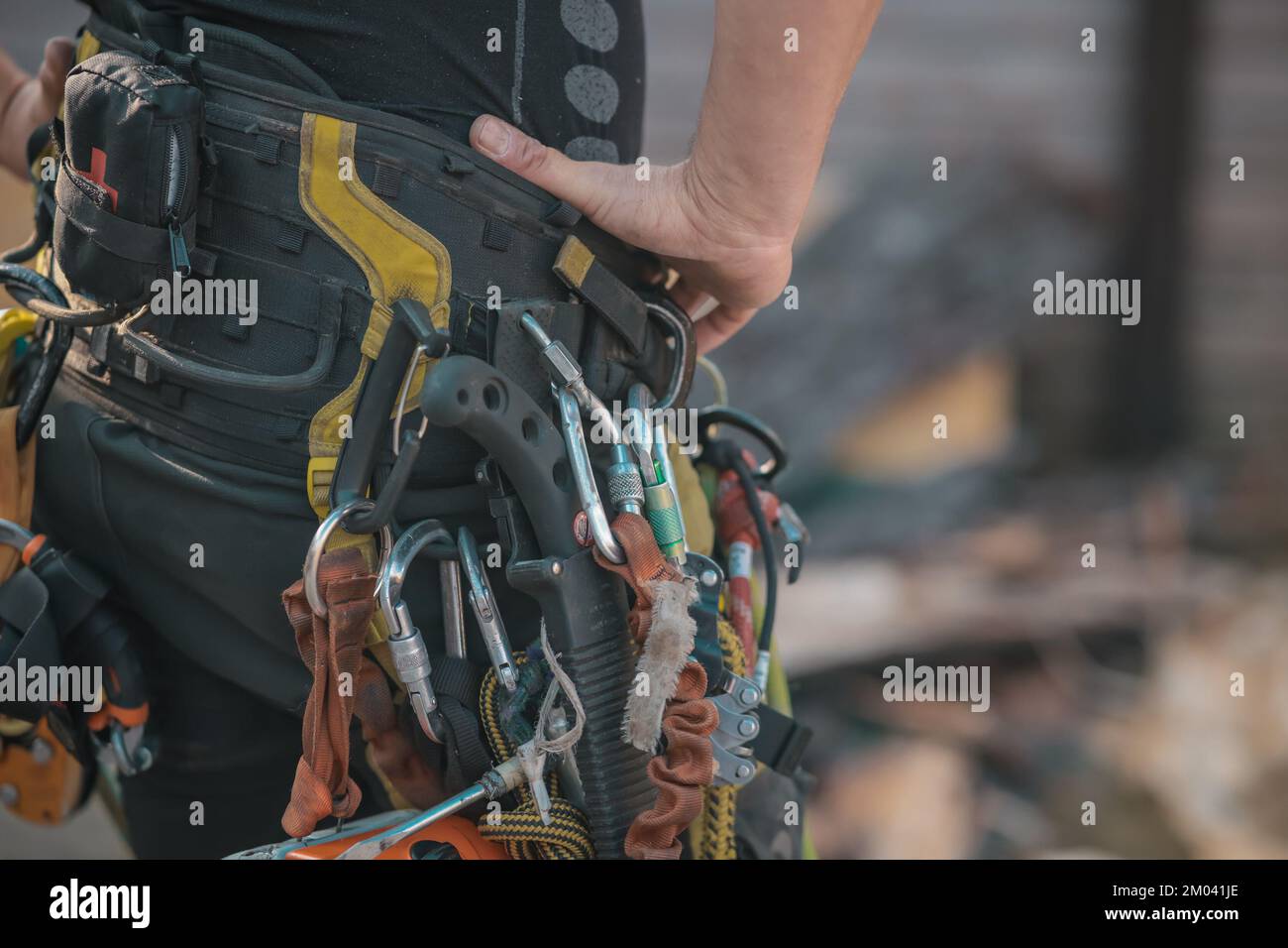 Different safety equipment for arborist or arborists such as ropes