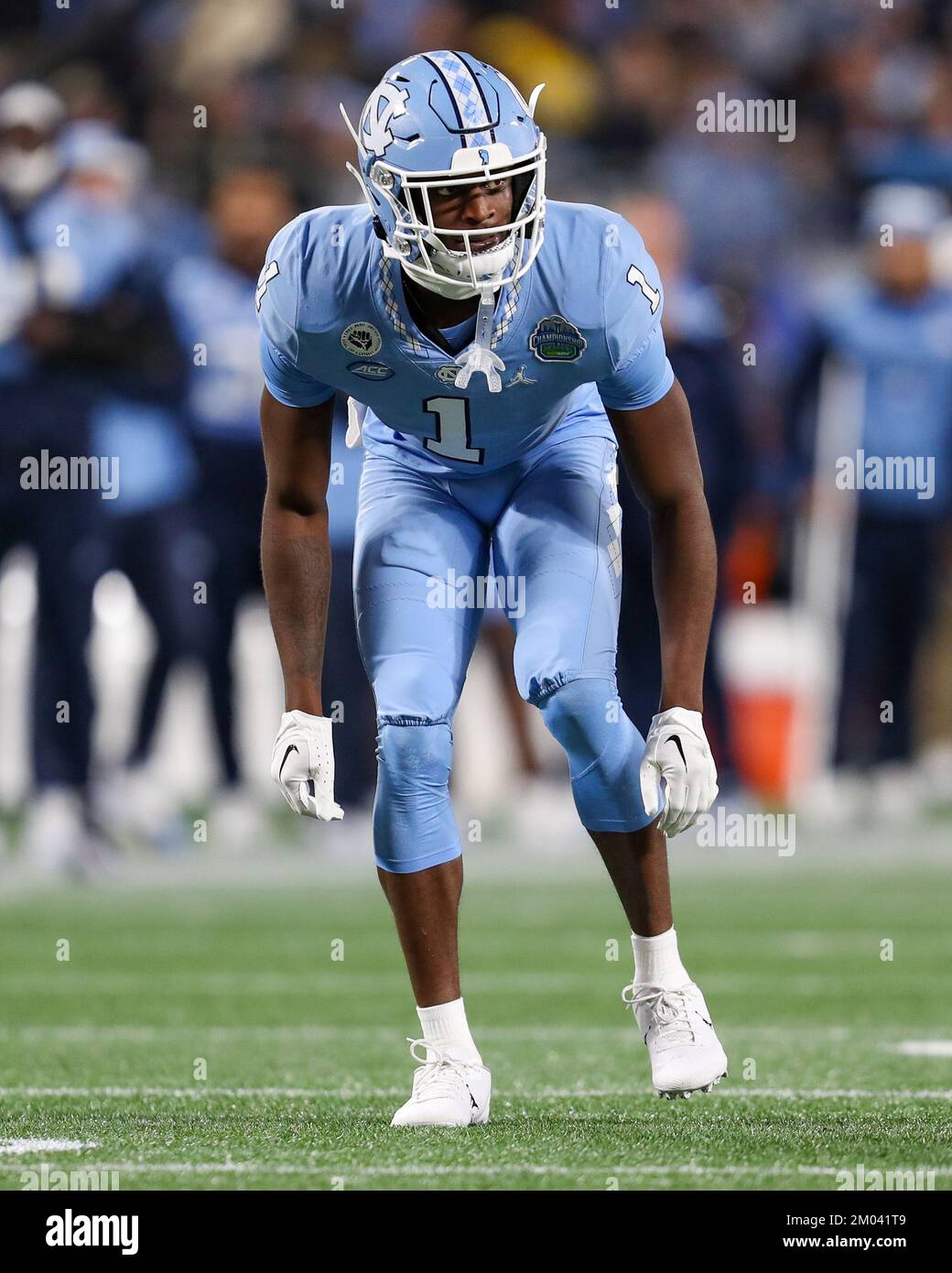 December 3, 2022 North Carolina Tar Heels defensive back Tony Grimes