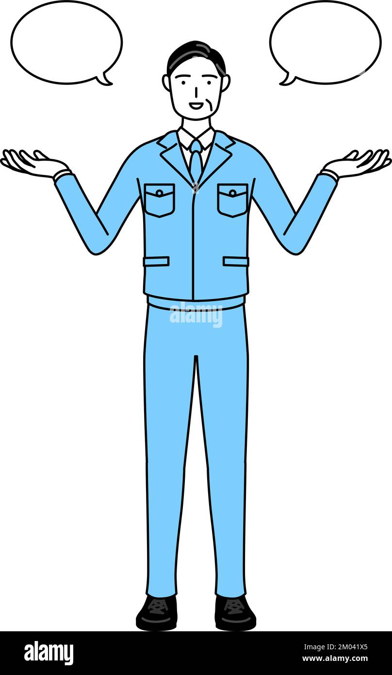 Management, managers, plant manager, a man in work wear with wipeout