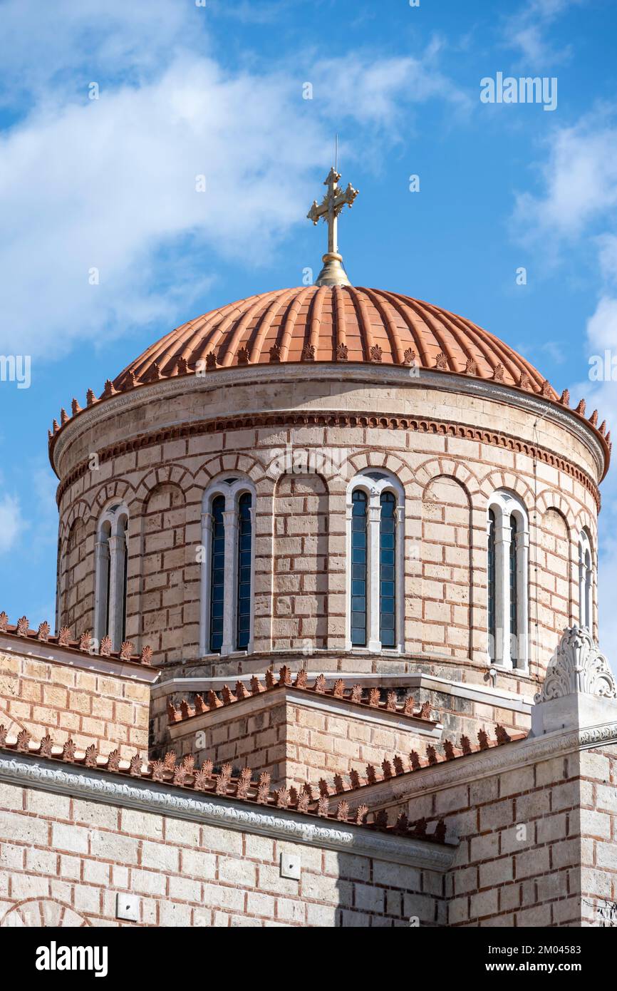 Towers of the Church of Saint Irene, Hagia Irene, Greek Orthodox Church