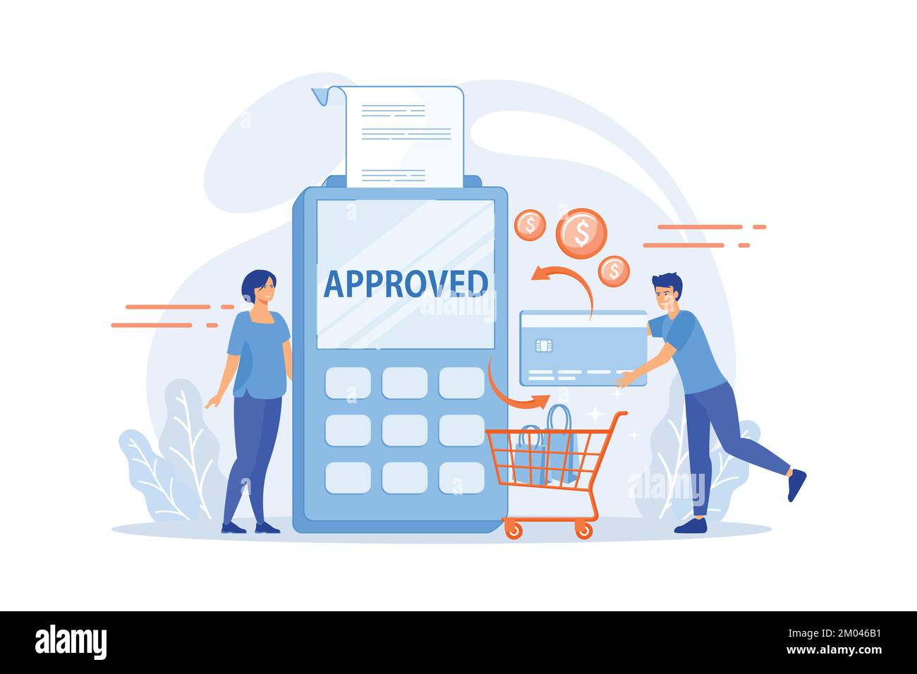 Money transfer. Financial services. POS terminal. Online shopping