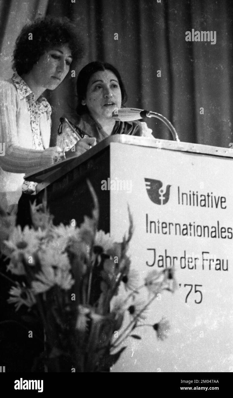 On the occasion of the Year of Women 1975, an International Women's