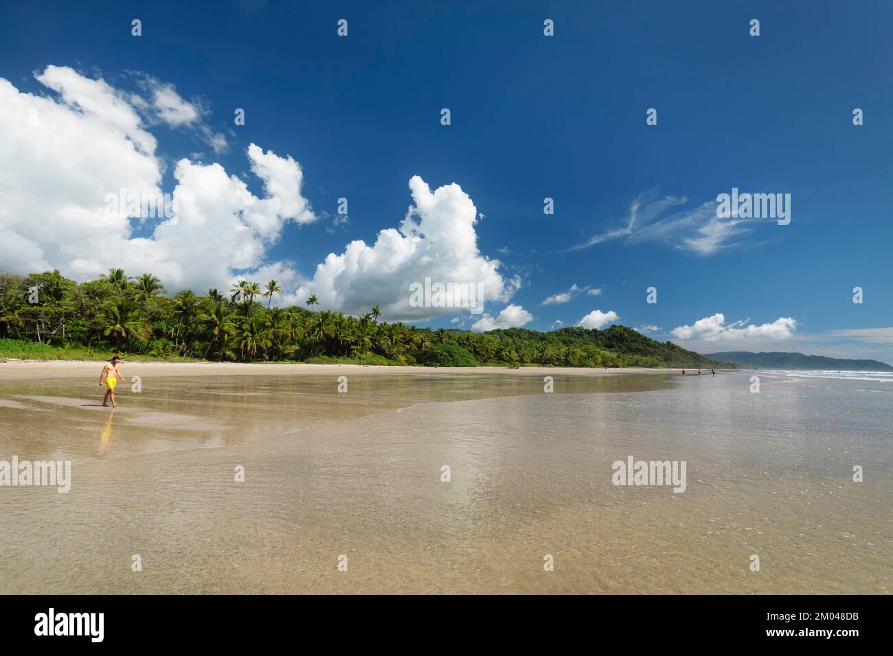 Playa Santa Teresa, Santa Teresa, Peninsula de Nicoya, Guanacaste, Costa Rica, Central America Stock Photo
