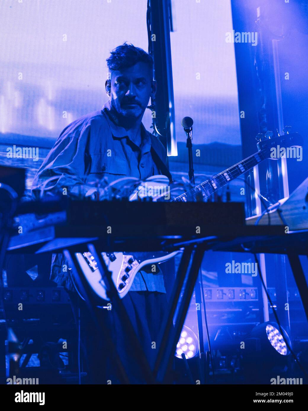 Milan, Italy. 03rd Dec, 2022. British musician, DJ and producer Bonobo