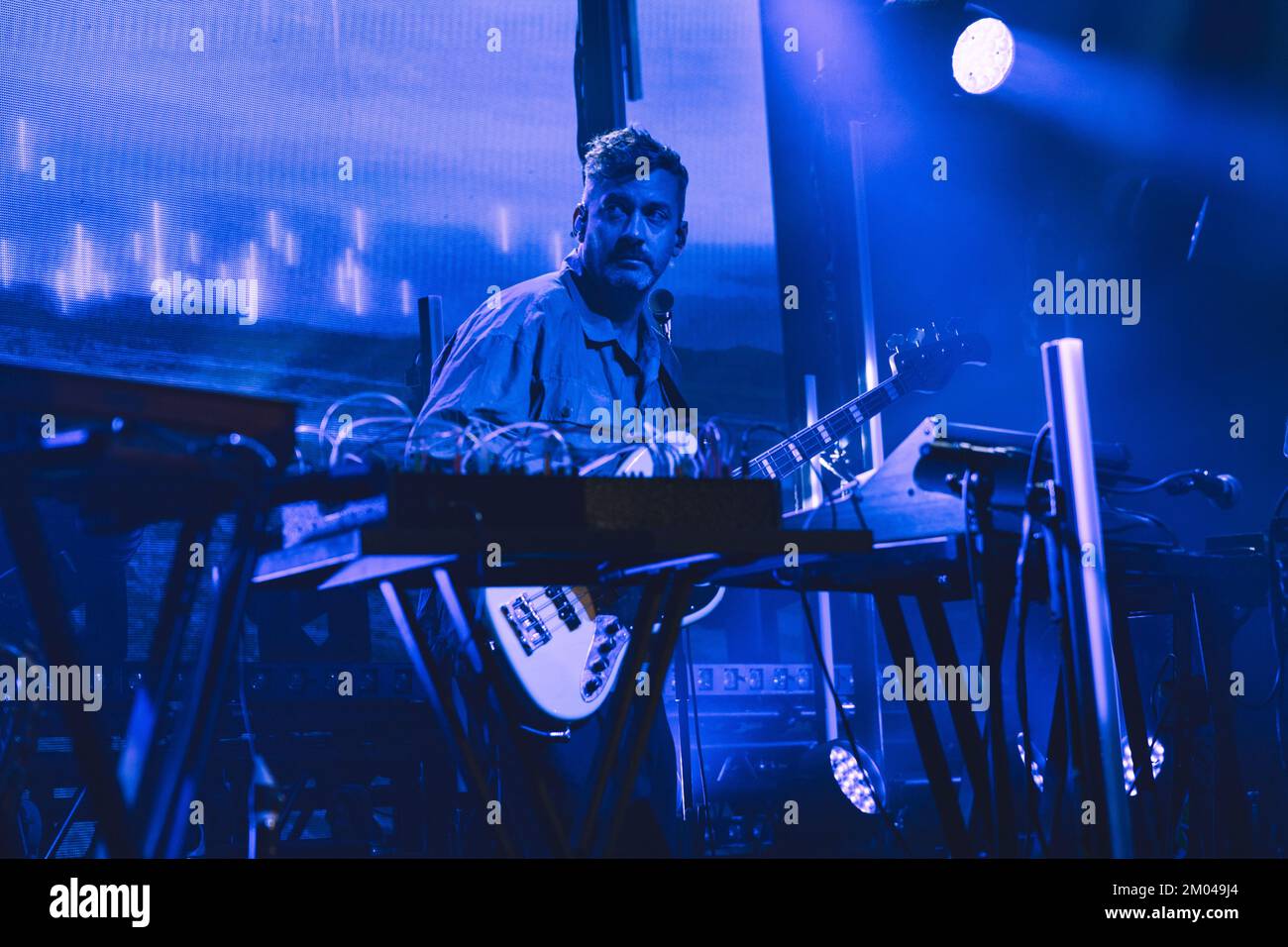 Milan, Italy. 03rd Dec, 2022. British musician, DJ and producer Bonobo