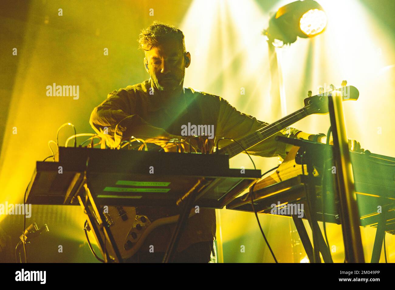 Milan, Italy. 03rd Dec, 2022. British musician, DJ and producer Bonobo