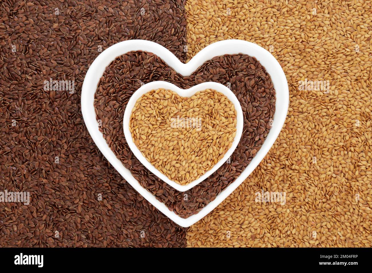 Flax seed highly nutritious healthy heart food for low cholesterol