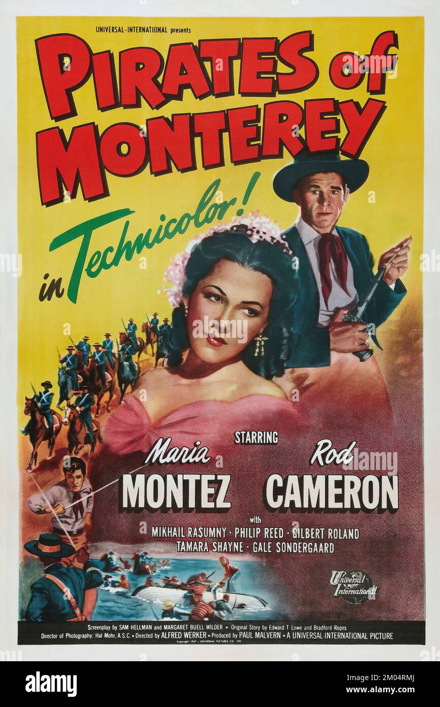PIRATES OF MONTEREY (1947), directed by ALFRED L. WERKER. Credit: UNIVERSAL PICTURES / Album Stock Photo