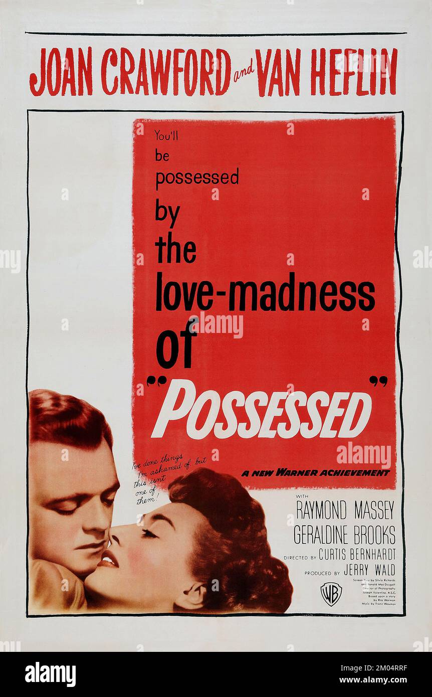 POSESSED (1947) -Original title: POSSESSED-, directed by CURTIS BERNHARDT. Credit: WARNER BROTHERS / Album Stock Photo