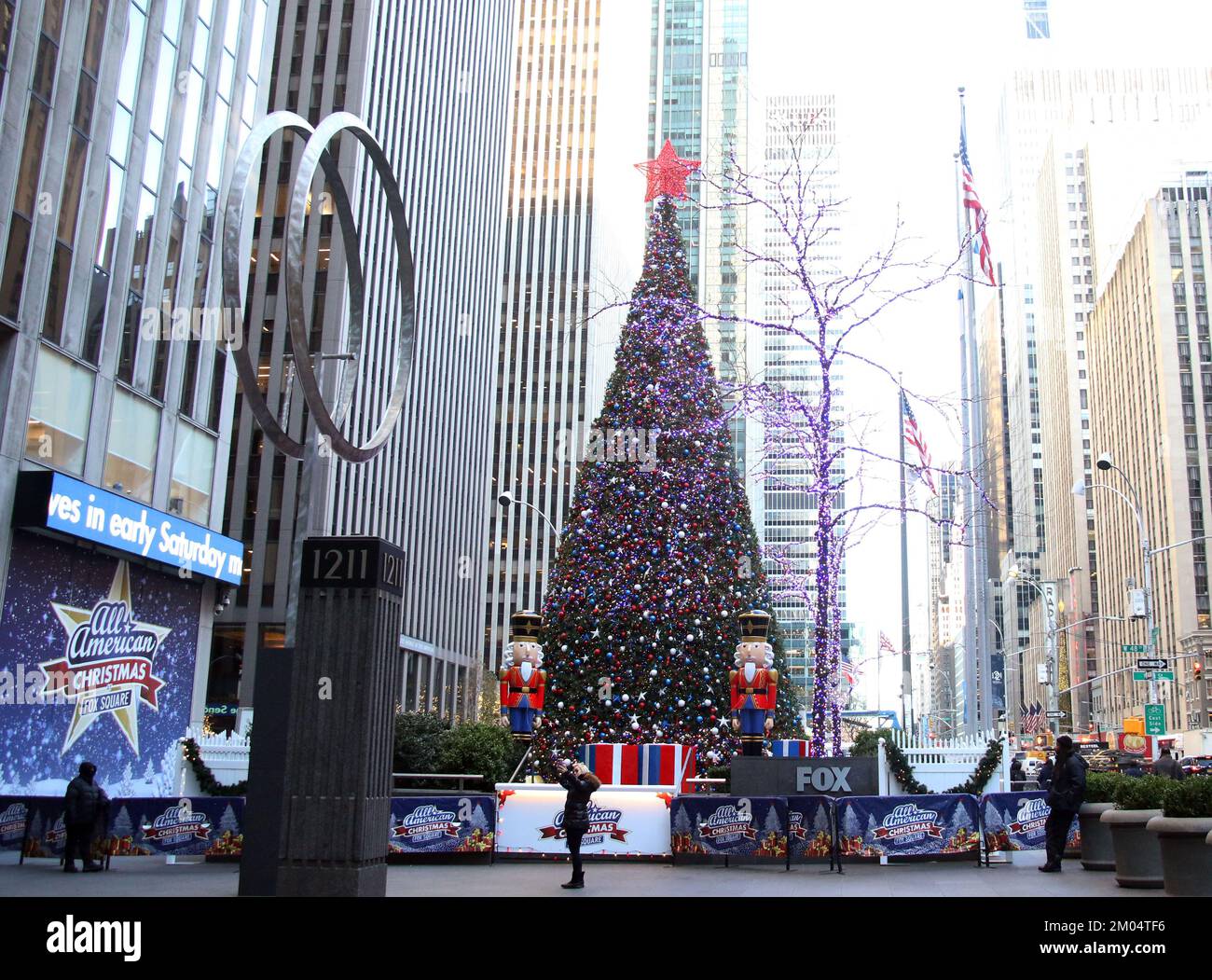All American Christmas Fox Square at 21st Century Fox Plaza PICTURED