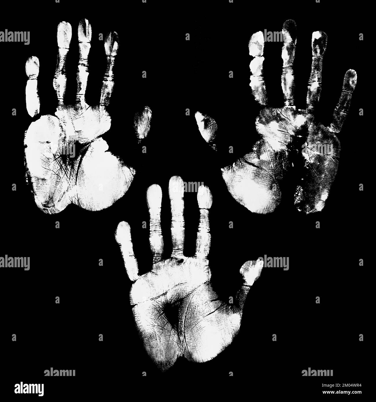 Handprint Texture Handprint Handprint On Black Backgr vrogue.co