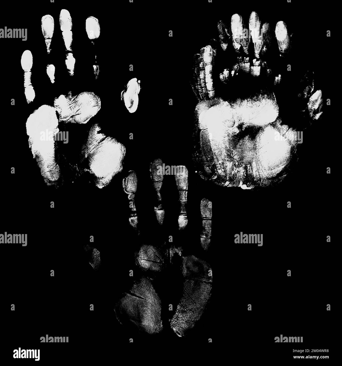 Handprint Texture Handprint Handprint On Black Backgr vrogue.co