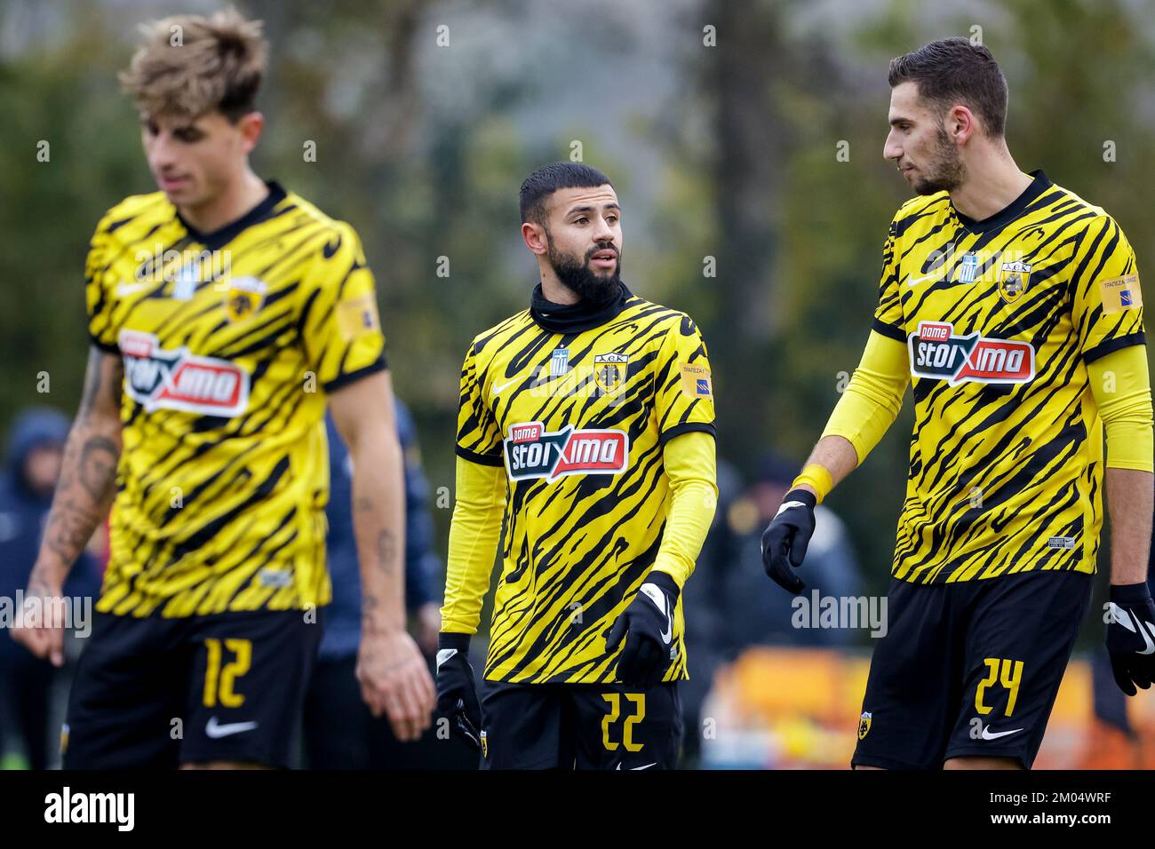 BURGH-HAAMSTEDE, NETHERLANDS - DECEMBER 4: Paolo Fernandes of AEK ...