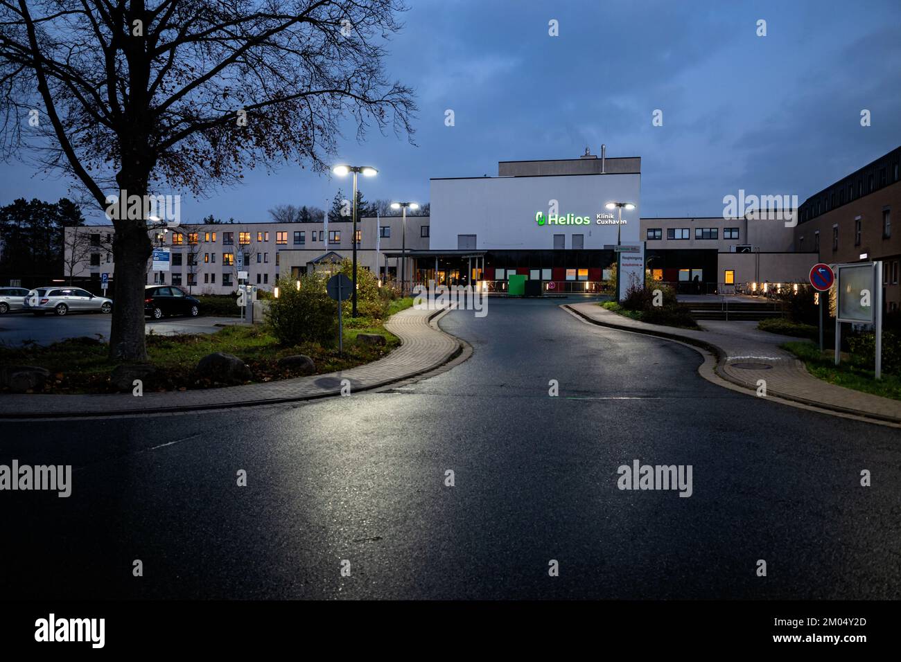 Helios hospital in Cuxhaven, Germany Stock Photo
