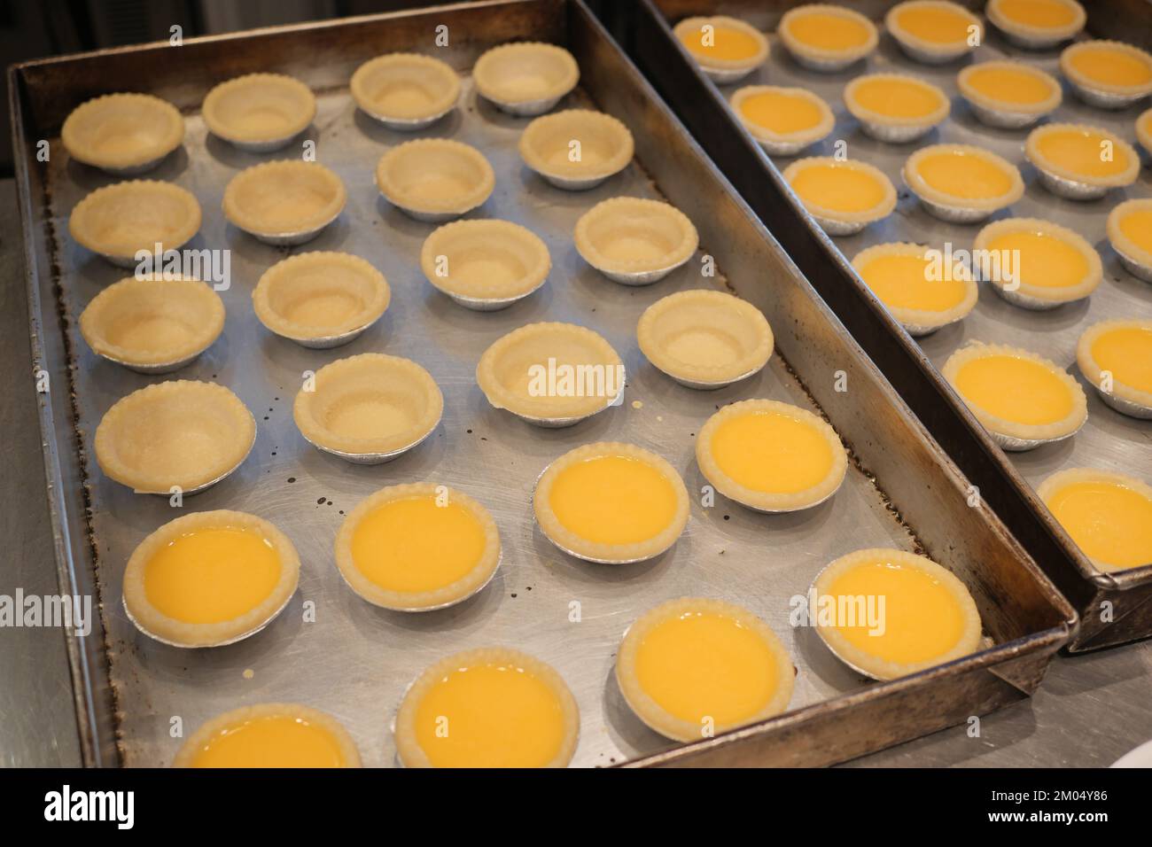 making a muffin cup cake indoor  Stock Photo