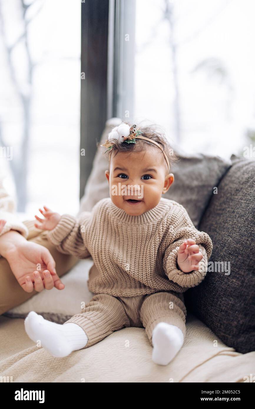 Cute mixed newborn baby girl 2025
