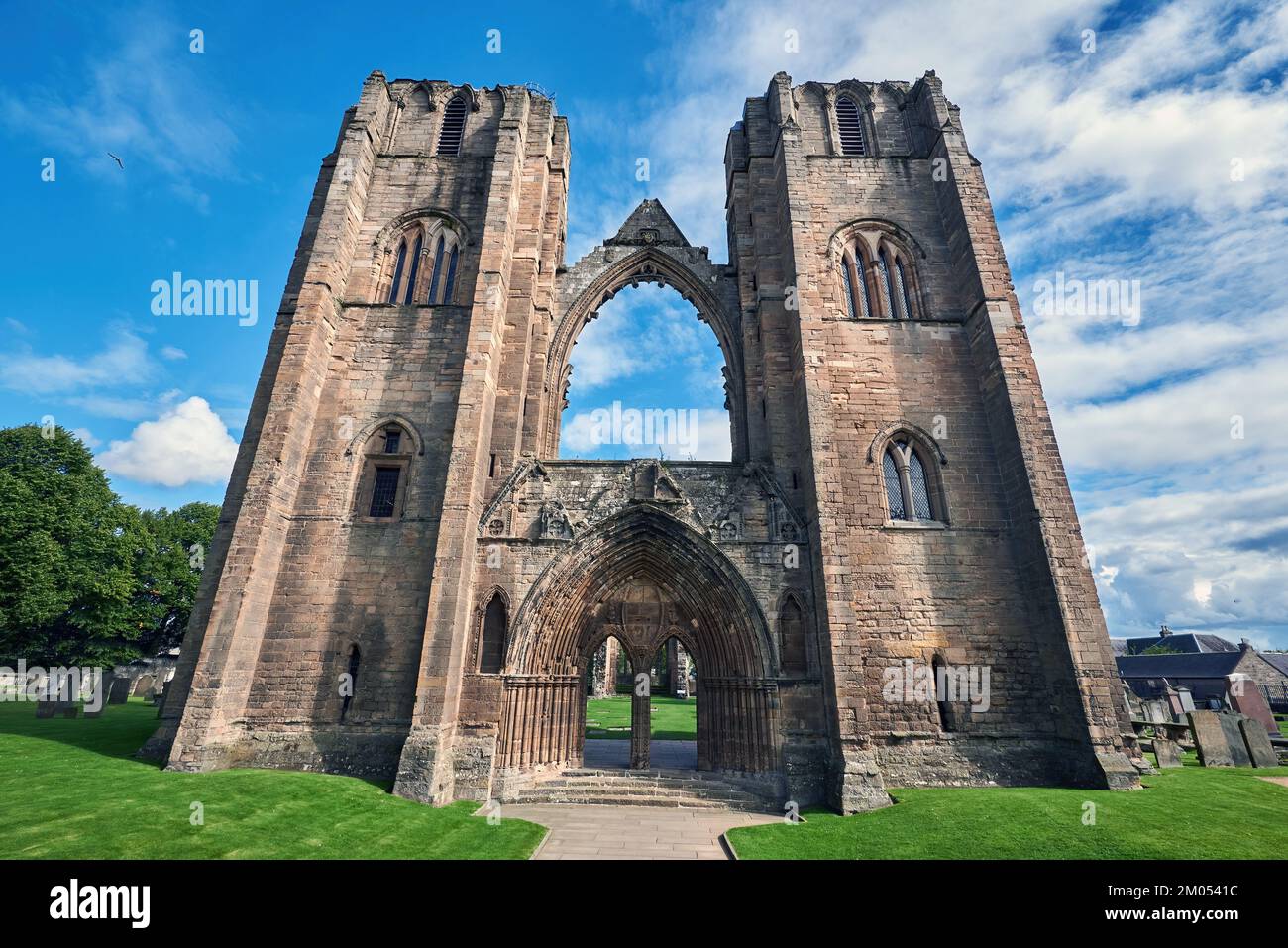 Elgin Cathedral Stock Photo