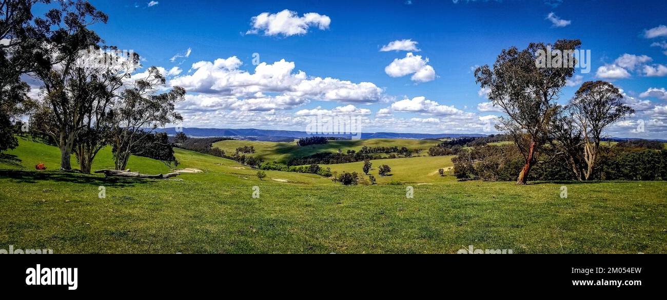 The countryside and outback of Australia Stock Photo