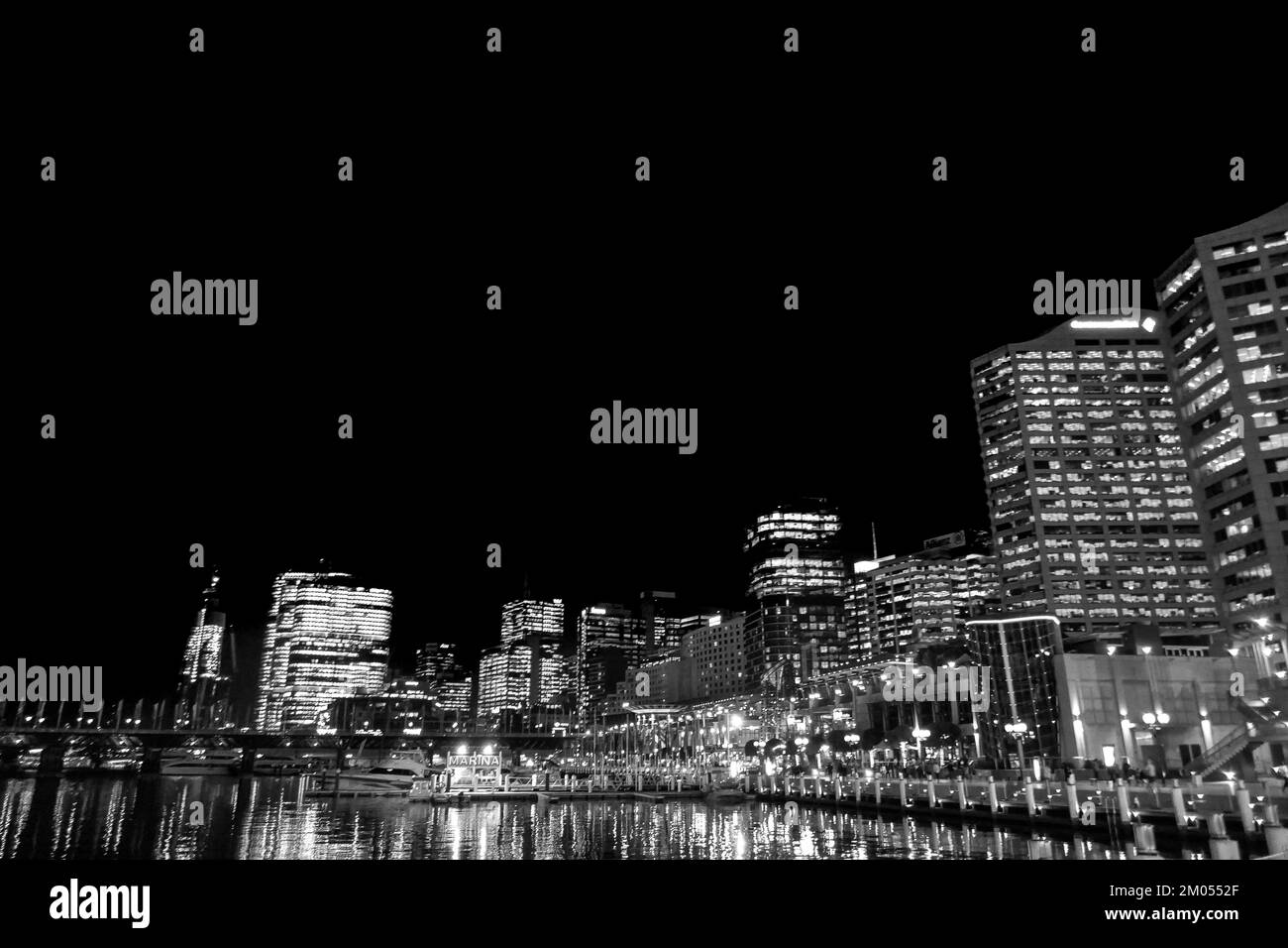 A panorama of downtown Sydney, NSW, Australia Stock Photo