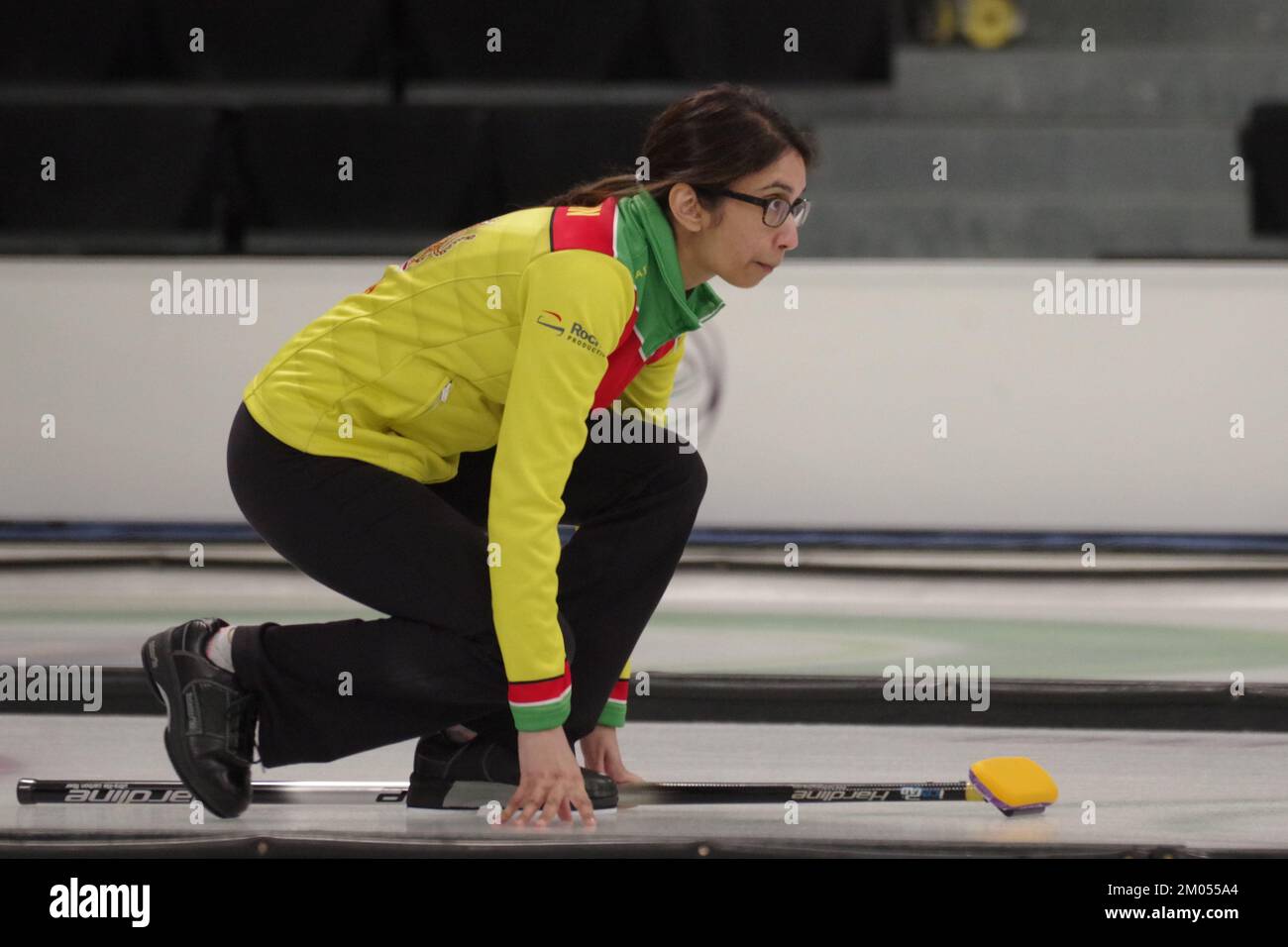 Dumfries, Scotland, 4 December 2022. Farzana Hussain playing for Guyana