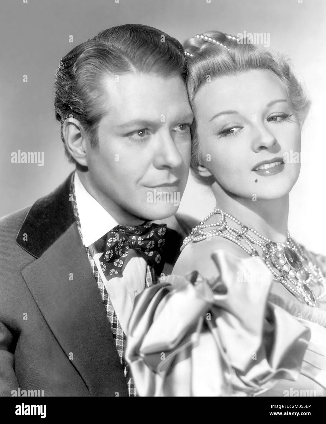 NELSON EDDY and ILONA MASSEY in NORTHWEST OUTPOST (1947), directed by ALLAN DWAN. Credit: REPUBLIC PICTURES / Album Stock Photo