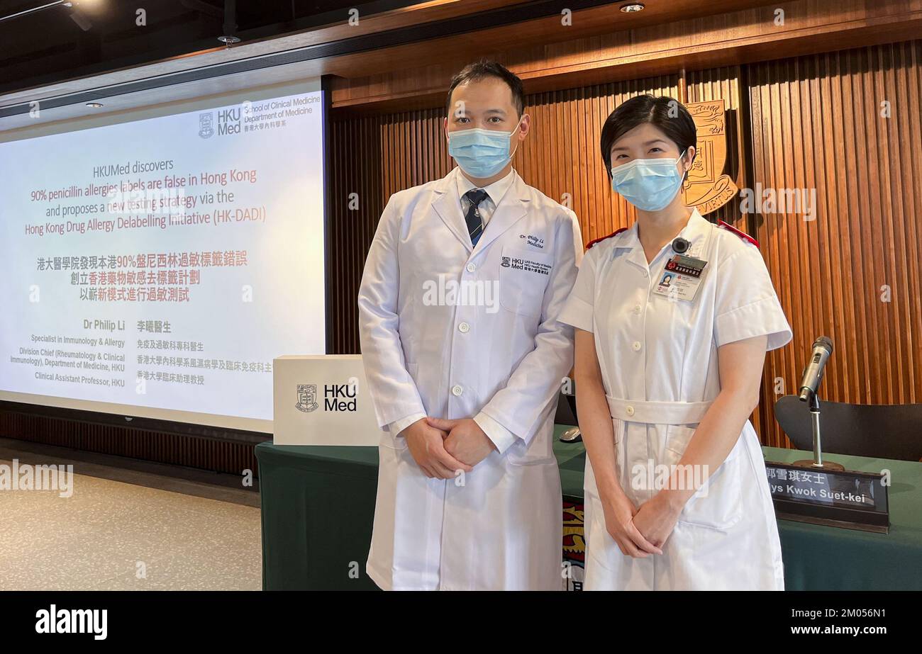 (L-R)Dr Phillip Li-hei, division chief of rheumatology and clinical ...