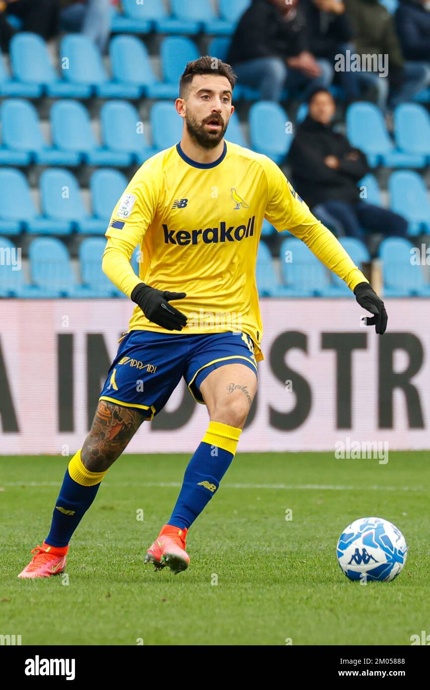 Modena, Italy. 08th Dec, 2022. Shady Oukhadda (Modena) during Modena FC vs  Venezia FC, Italian soccer Serie B match in Modena, Italy, December 08 2022  Credit: Independent Photo Agency/Alamy Live News Stock