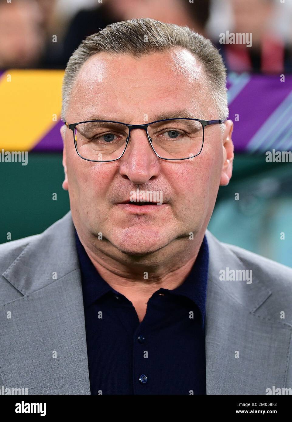Trainer Czeslaw Michniewicz (Polen) Doha, 04.12.2022, FIFA Fussball WM