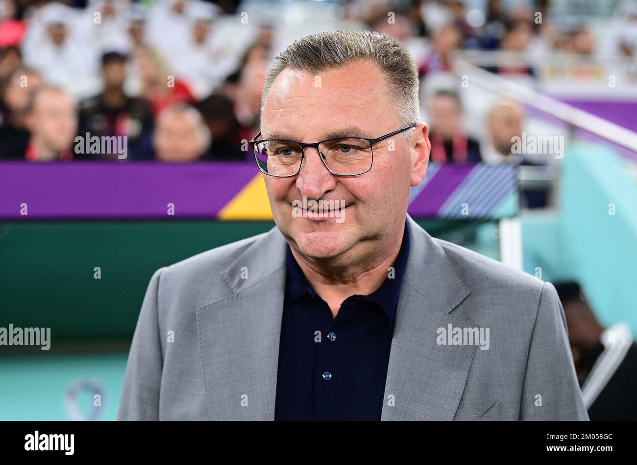 Trainer Czeslaw Michniewicz (Polen) Doha, 04.12.2022, FIFA Fussball WM