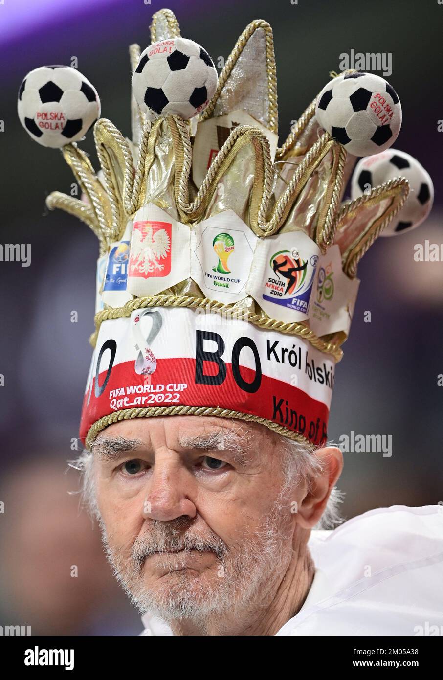 Fan PolenDoha, 04.12.2022, FIFA Fussball WM 2022 in Katar, Achtelfinale