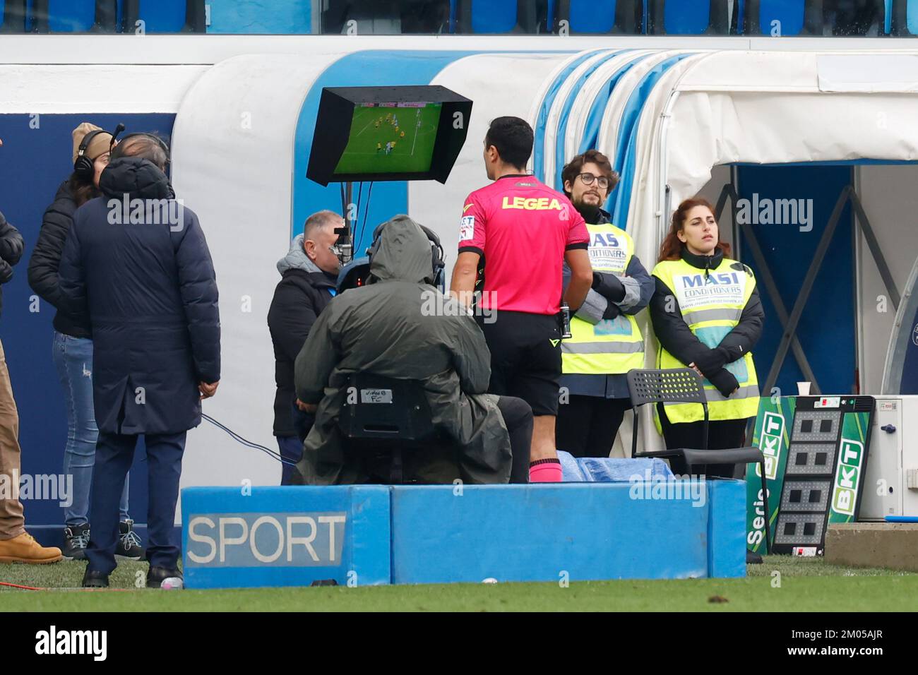 Fans of Modena during SPAL vs Modena FC, Italian soccer Serie B