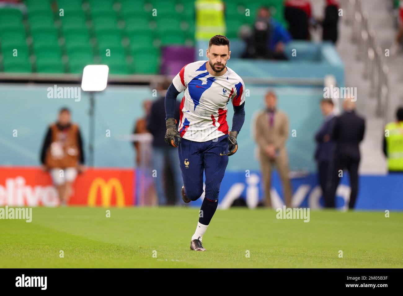 Doha, Qatar. 04th Dec, 2022. Hugo Lloris France player during a match against Poland valid for the round of 16 of the World Cup in Qatar at Estadio Al-Thumama in Doha, Qatar. December 04, 2022 Credit: Brazil Photo Press/Alamy Live News Stock Photo