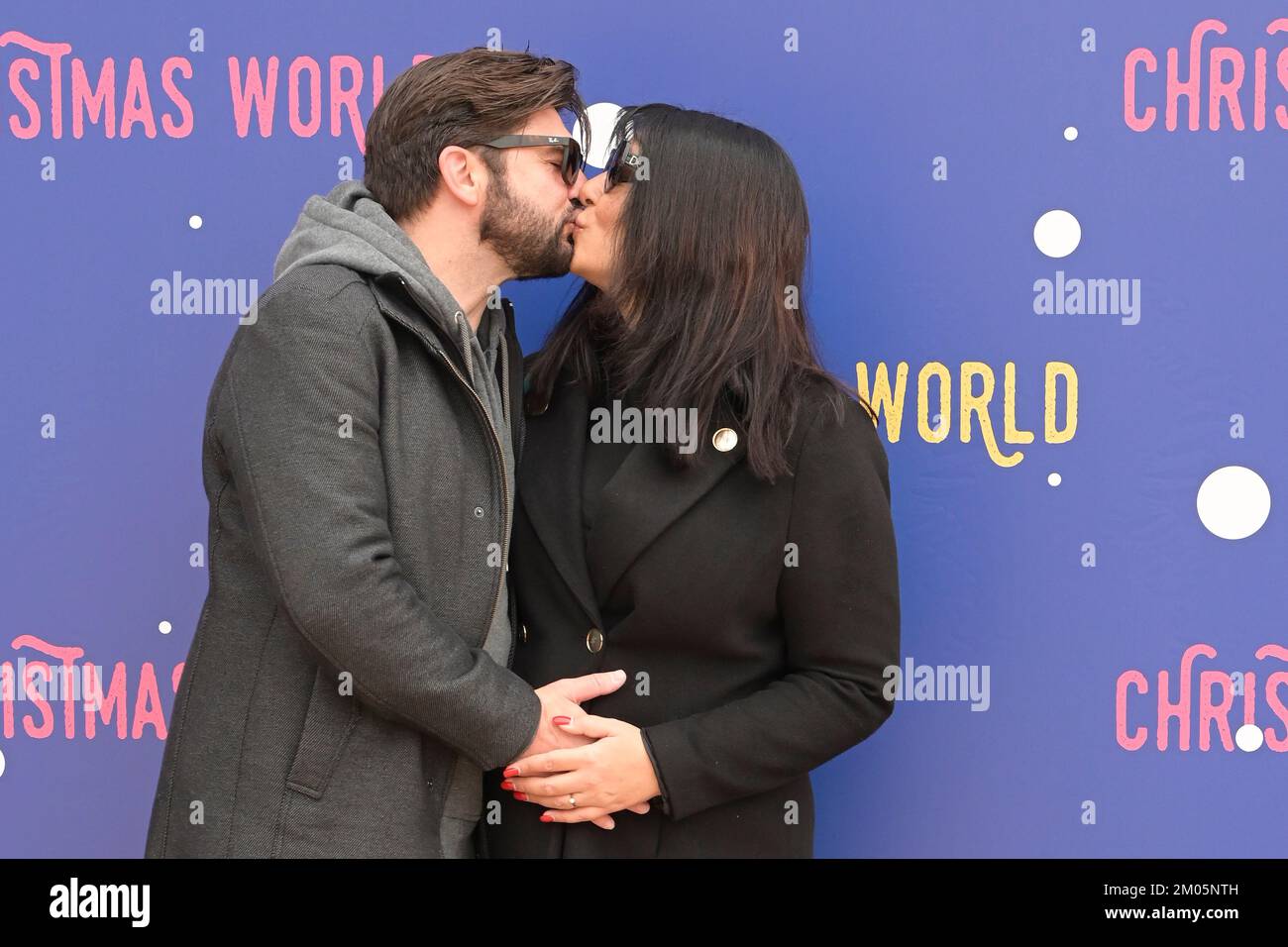 Rome, Italy. 04th Dec, 2022. Stefano Macchi (l) and Elisa D'Ospina (r