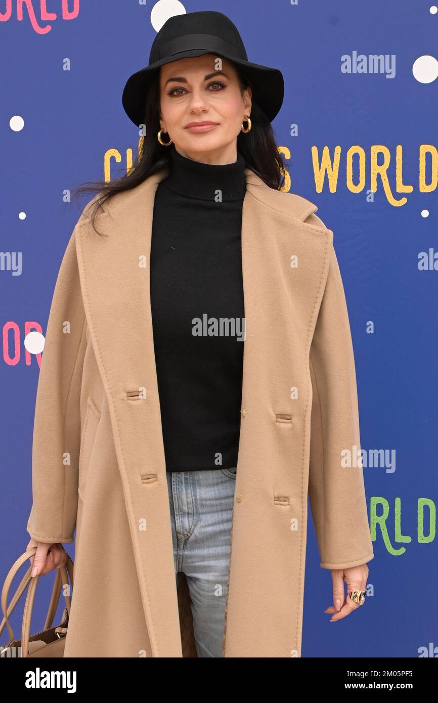 Rome, Italy. 04th Dec, 2022. Rossella Brescia attends the inauguration of the Christmas village 'Christmas world' at Villa Borghese. Credit: SOPA Images Limited/Alamy Live News Stock Photo