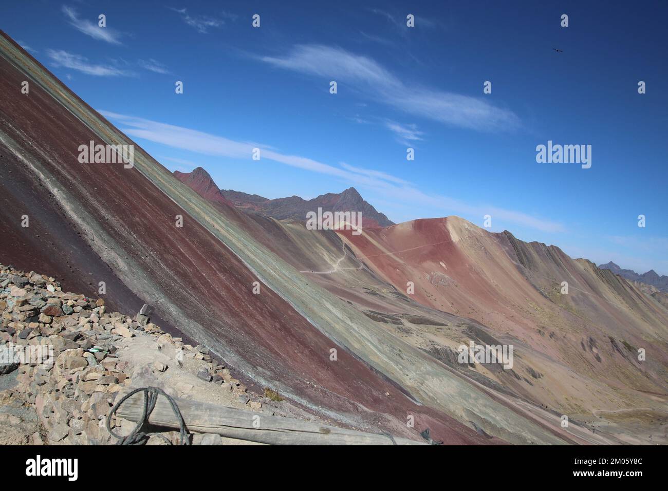 Siete colores montaña hi-res stock photography and images - Alamy