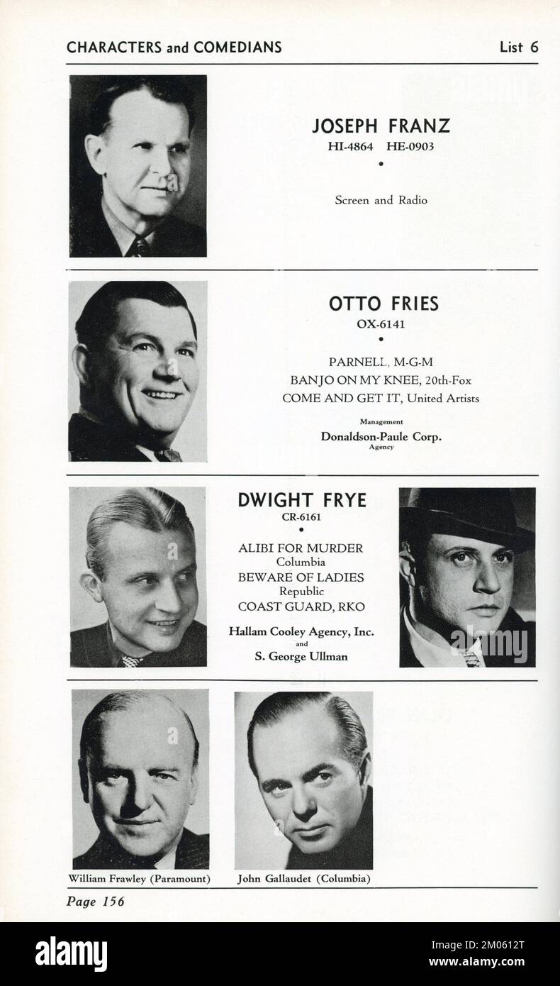 William frawley hires stock photography and images Alamy