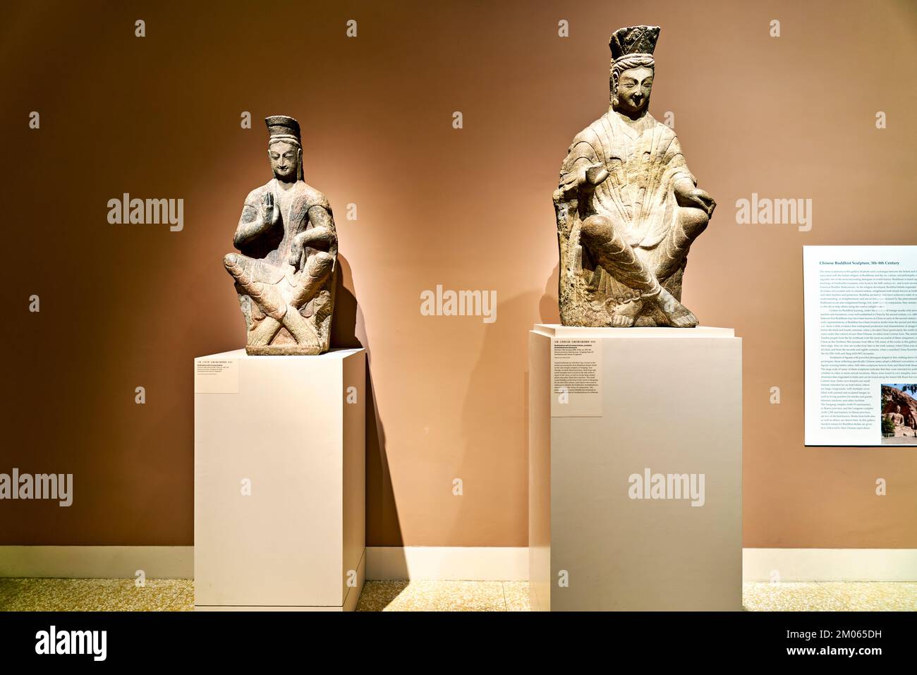 New York. Manhattan. United States. The Metropolitan Museum of Art. Asian Art Gallery