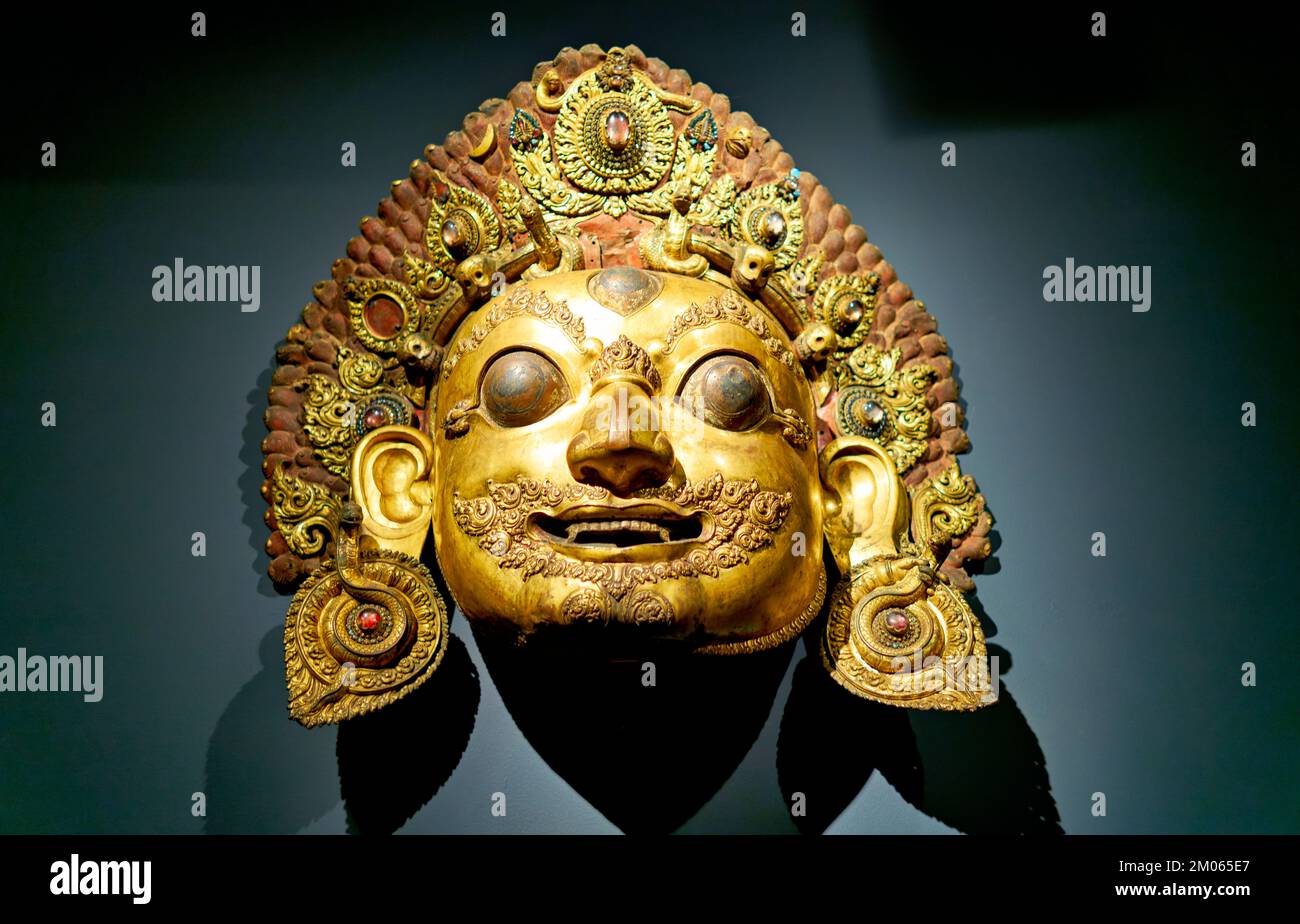 New York. Manhattan. United States. The Metropolitan Museum of Art. Asian Art Gallery Stock