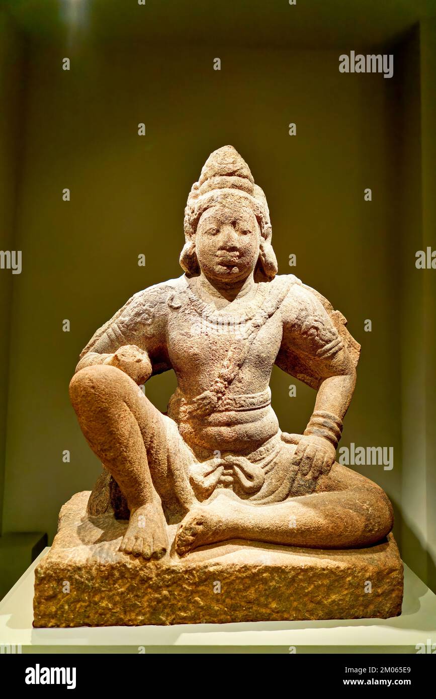 New York. Manhattan. United States. The Metropolitan Museum of Art. Asian Art Gallery Stock