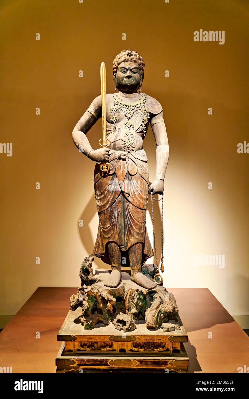 New York. Manhattan. United States. The Metropolitan Museum of Art. Asian Art Gallery Stock