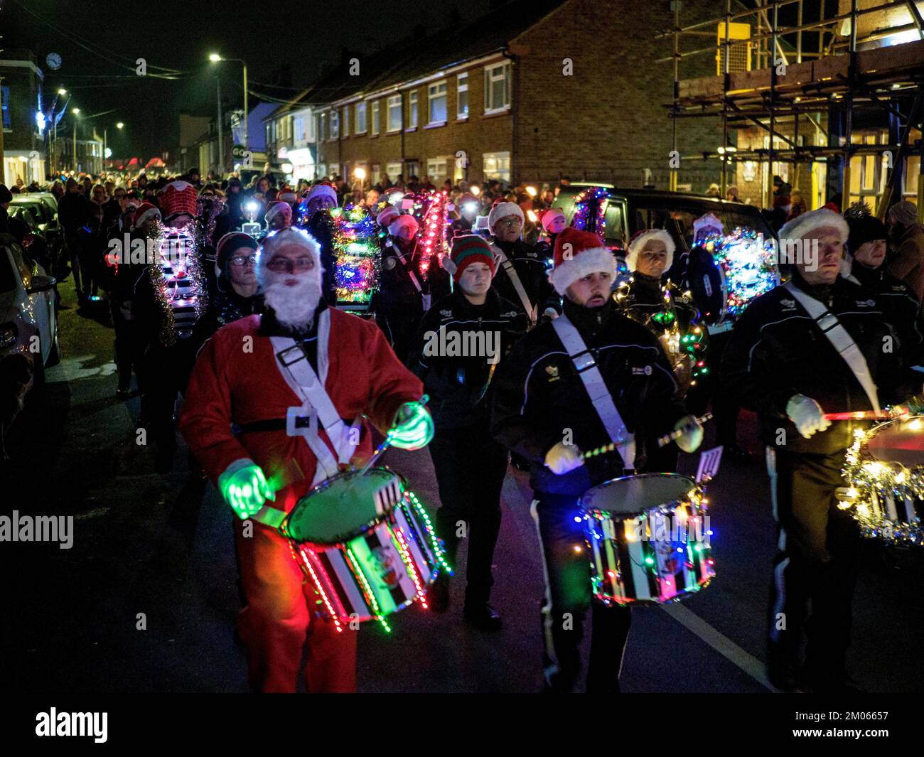 Queenborough, Kent, UK. 4th Dec, 2022. Queenborough in Kent's annual