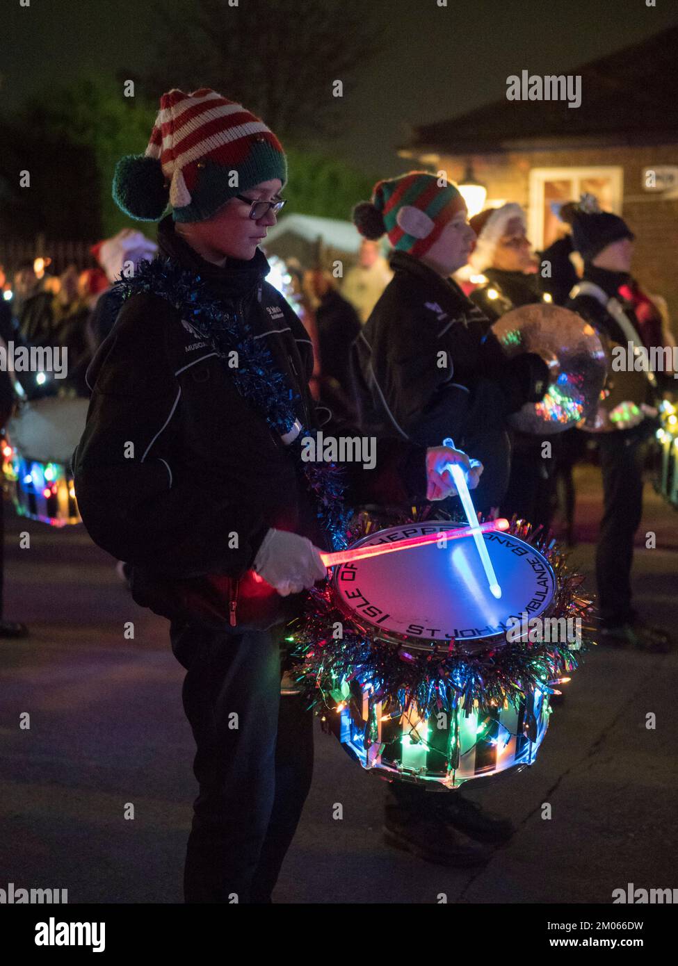 Queenborough, Kent, UK. 4th Dec, 2022. Queenborough in Kent's annual