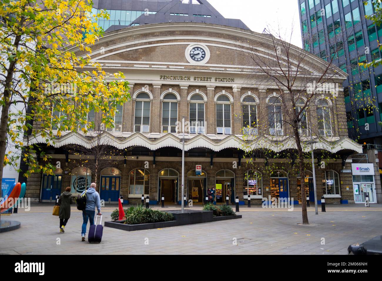 Fenchurch Street station, London, UK Stock Photo