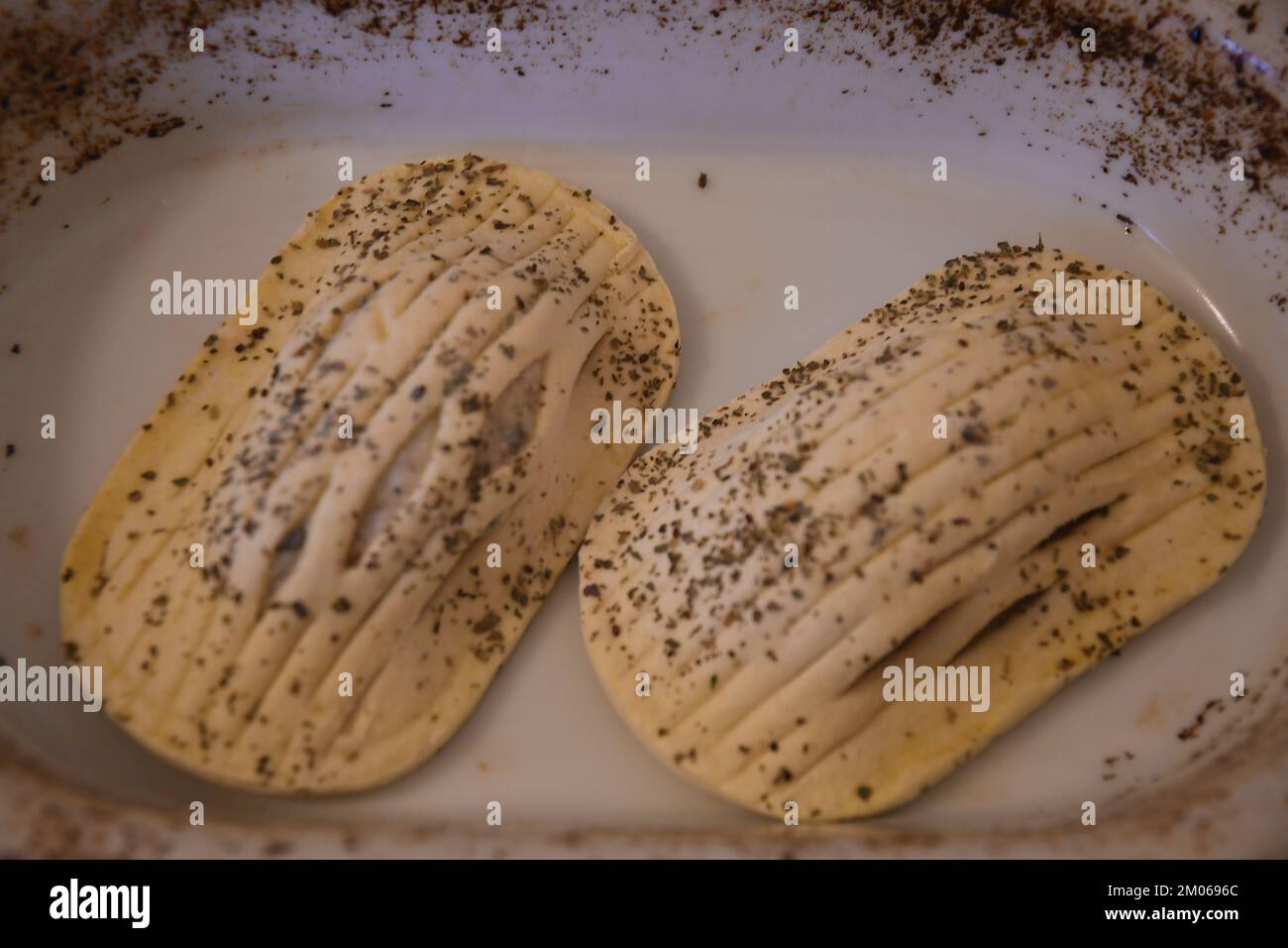 Kastrup/Copenhagen /Denmmark/04 December 2022/. Baken chicken nand